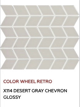Color Wheel Retro: Chevron