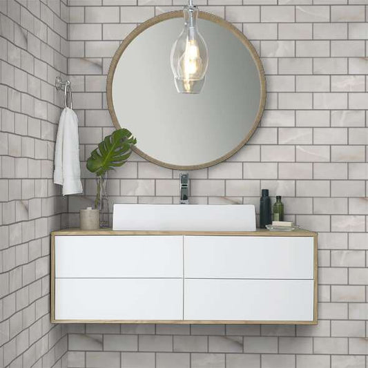 Gemstone Brick Mosaic 3x6 Polished